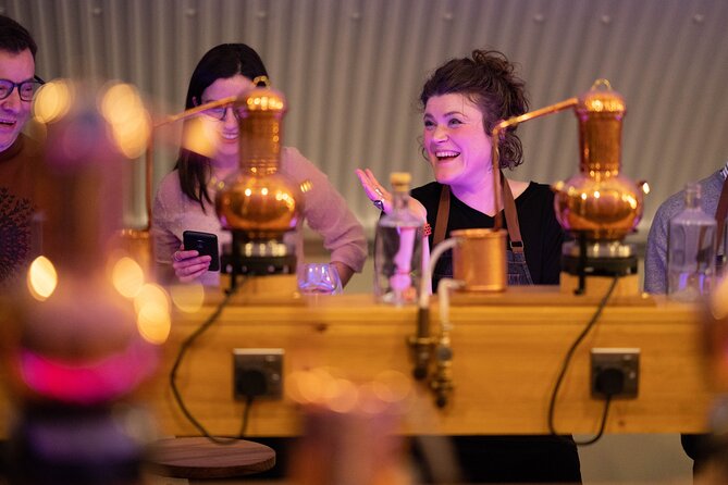Aberdeen’s Distillery Discovery Tour - Tastings of London Dry and Fruit Gins From French Demi-Johns