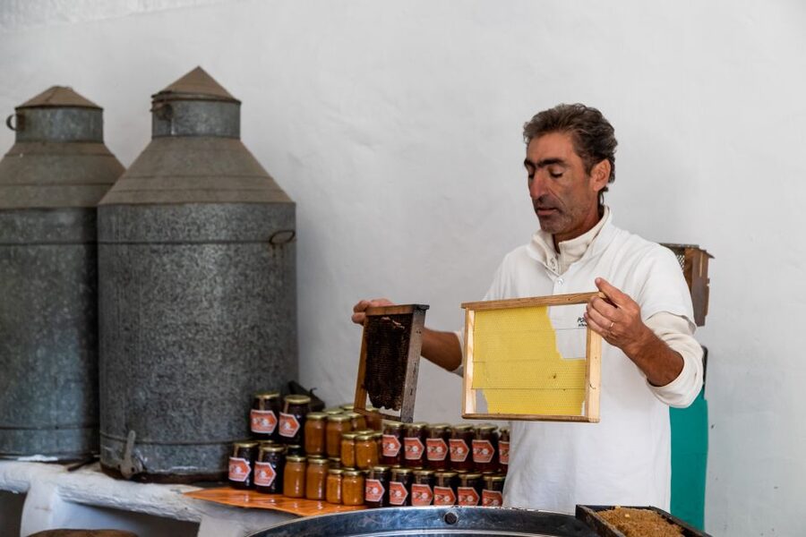 Algarve: Jeep Safari with Distillery Visit & Lunch - Honey produced traditionally: the sweet lesson after the spirit