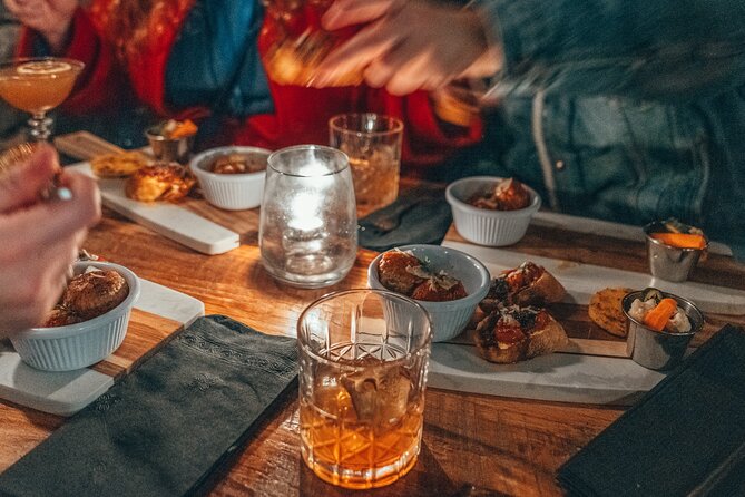 Beyond the Barrel: NuLu Walking Bourbon & Food Pairing Experience - The James Beard chef pairing: Manhattan-style, barrel-aged soy, spice blend