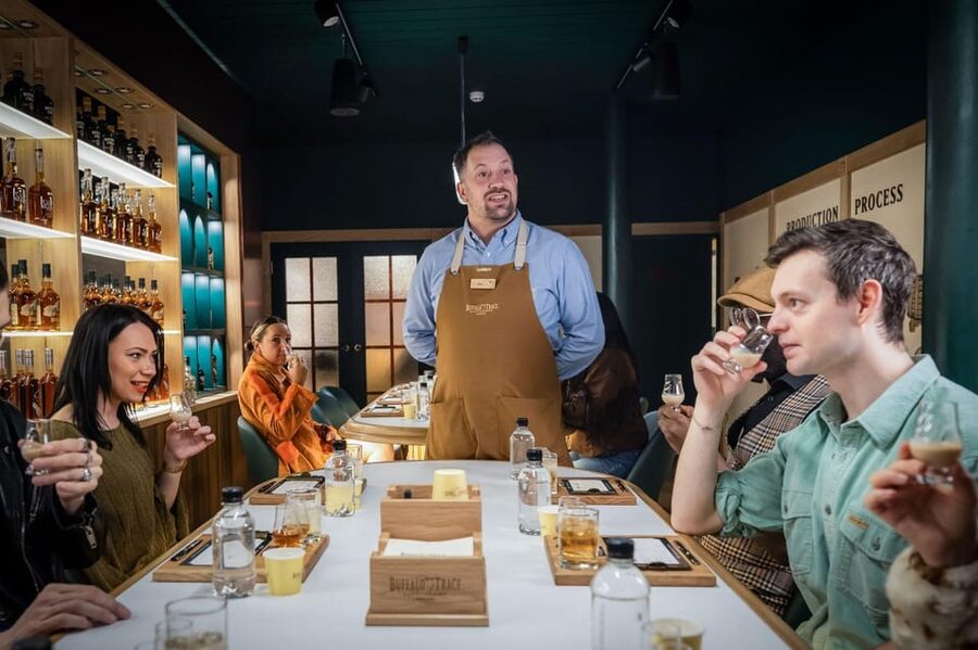 Buffalo Trace Distillery: Whiskey Tasting Experience - The story behind Buffalo Trace in a London tasting room