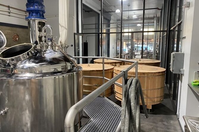 Chuckanut Bay Distillery Tour with 2 Mini Cocktails and Gift Glass - Pair it with food next door: the Pennyfarthing plan