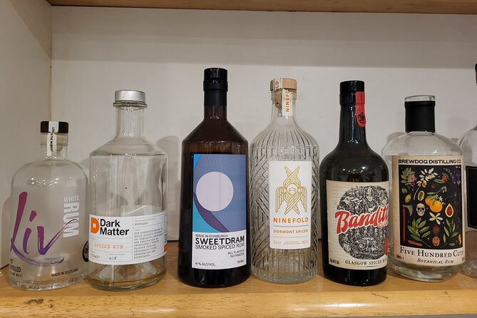 Distill a Bottle of Rum on mini copper stills - Where This Fits Best in Your Edinburgh Trip