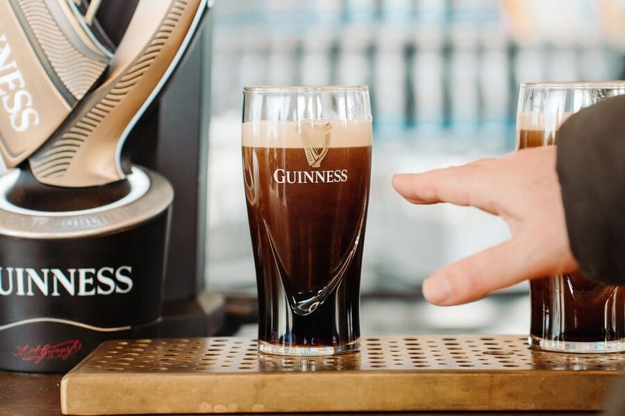 Dublin: Jameson Distillery & Guinness Brewery Guided Tour - Guinness Storehouse: seven floors of exhibits and audio guide time