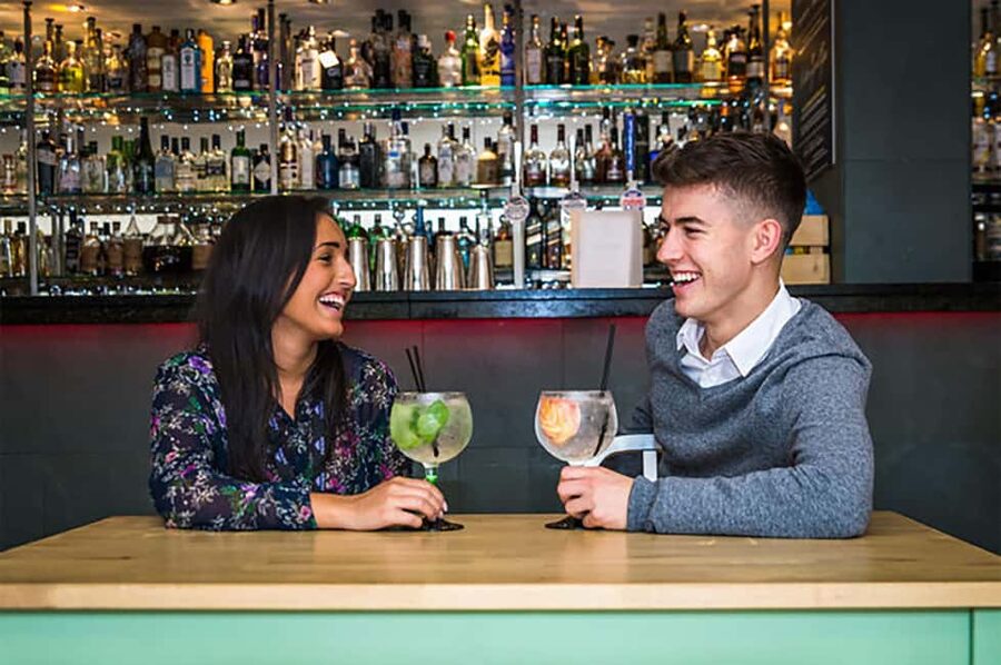 Edinburgh: Guided Gin Tasting at 56 North Distillery - Walking into Scotland’s oldest gin bar at 56 North