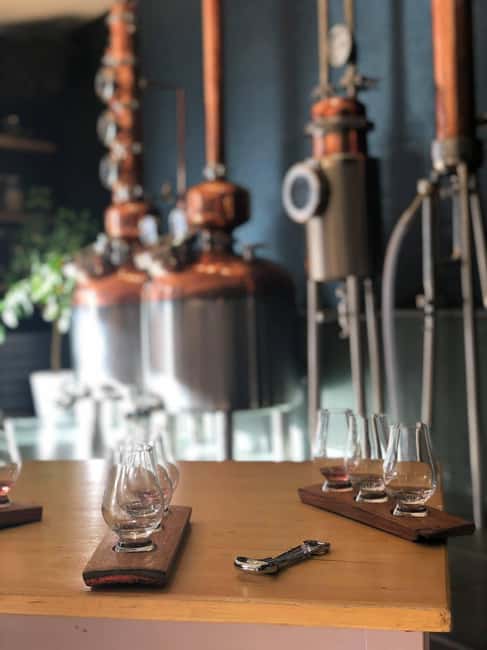 Edinburgh: Guided Gin Tasting at 56 North Distillery - Three South Loch samples and how to taste like you mean it