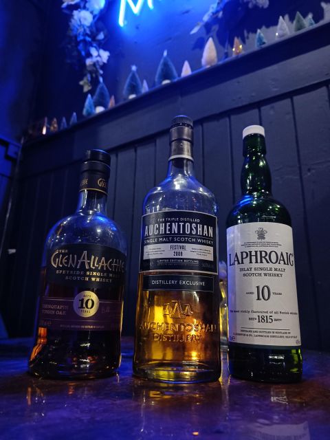 Edinburgh: Scotch Whisky Tasting - Scotland's True Spirit - The Single Malt Comparison Game: How Regions Feel Different