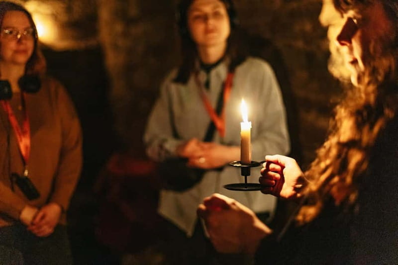 Edinburgh: Underground Vaults Evening Ghost Tour with Whisky - The second underground chapter: more caverns, more stories