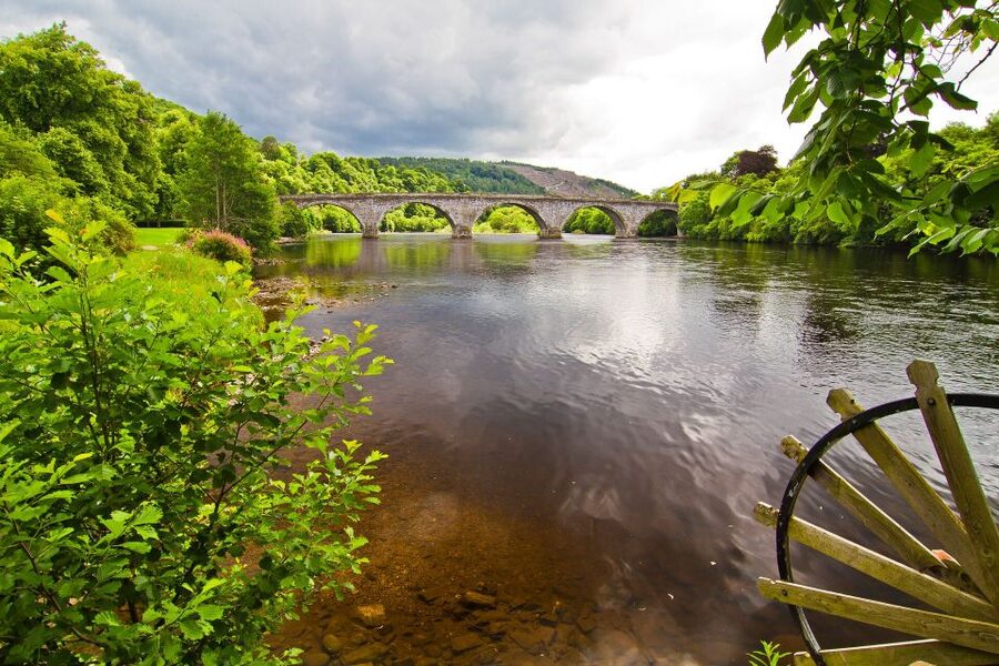 From Edinburgh: Full Day Scottish Highlands and Whisky Tour - Dunkeld: a gentle town break with cathedral time by the River Tay