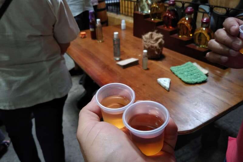 From Guadalajara: La Rojeña Distillery & Jose Cuervo Train - Tequila tasting expectations: one guided drink, not a big flight