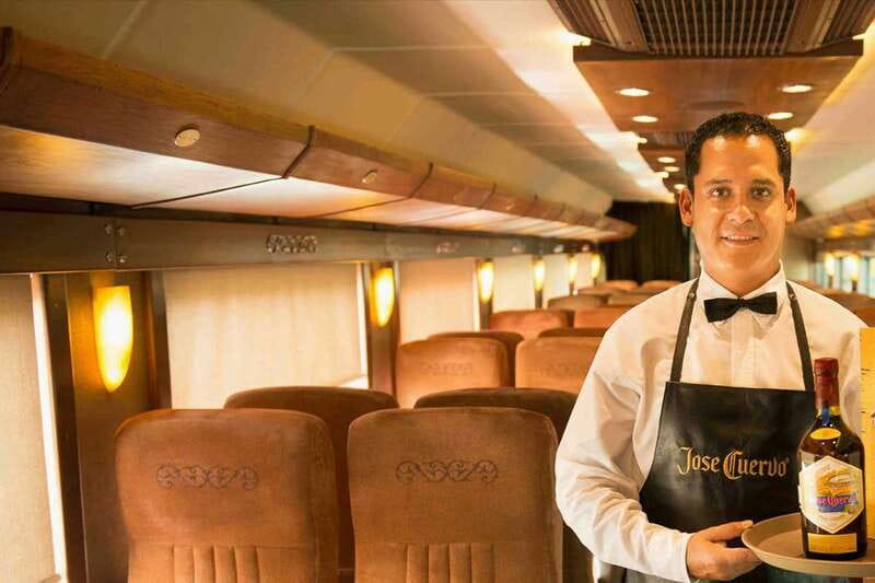 From Guadalajara: La Rojeña Distillery & Jose Cuervo Train - The José Cuervo Express return: comfort, sunset views, and a bit of play