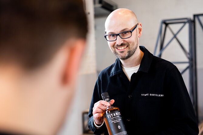 Giant Causeway, Dark Hedges & Whiskey Distillery tour from Dublin - Titanic Distillers at Thompson Dock: whiskey tasting with shipyard history