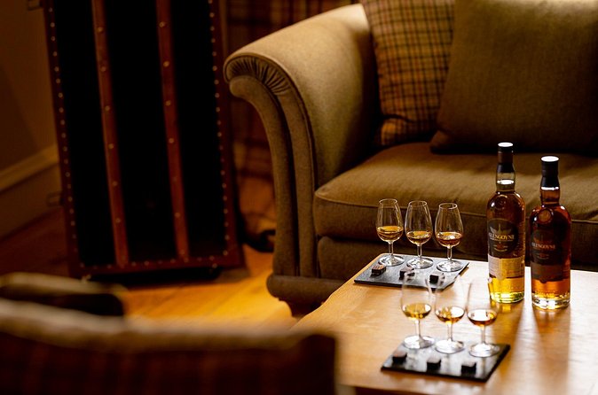 Glengoyne Distillery Tour with Whisky and Chocolate Tasting - Club Room tasting with Glengoyne White Oak, 18, and 21