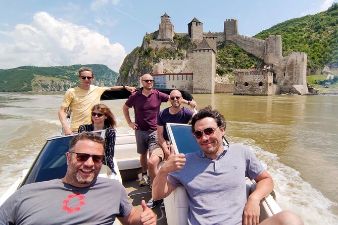 Golubac Fortress w/Iron Gate Speed Boat & Rakija Distillery tour - Speed boat on the Danube: the water-level view you came for