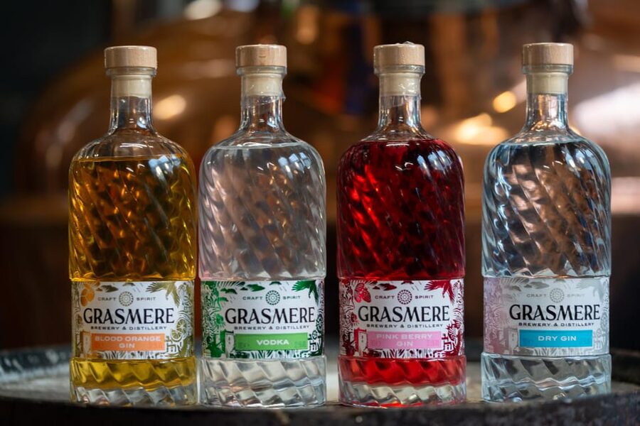 Grasmere Distillery tour - What you’ll taste: sugarbeet vodka and their dry gin