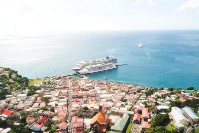Grenada Express Tour - Annandale, Fort Fredrick, Rum Distillery & Beach Tour - Stop 2: Fort Frederick viewpoints without the long wait