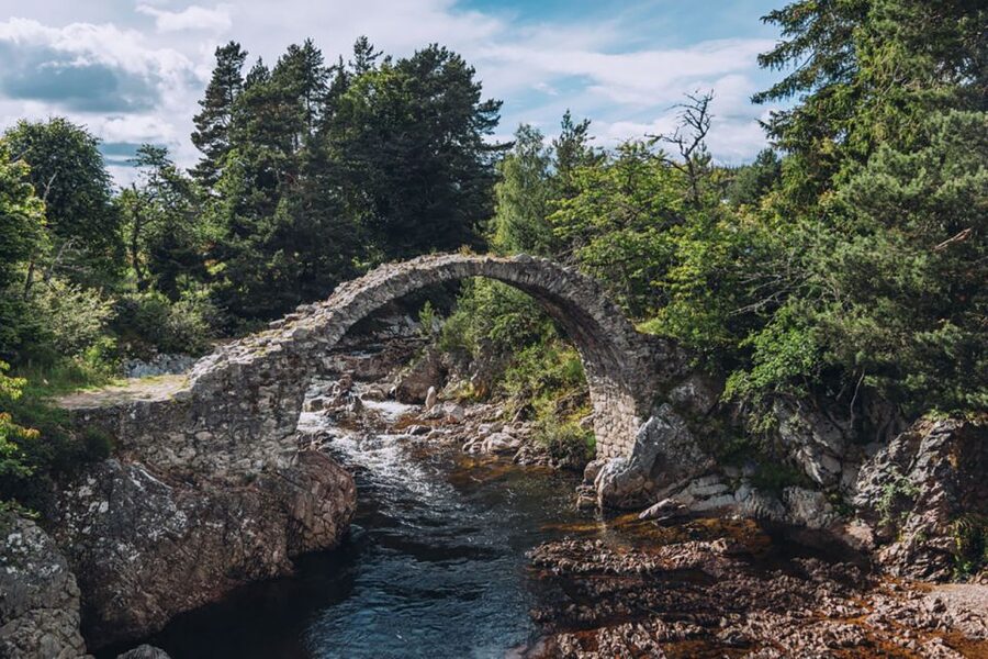 Inverness: Moray Coast, Wildlife and Speyside Whisky Tour - Carrbridge and the oldest stone bridge in the Highlands
