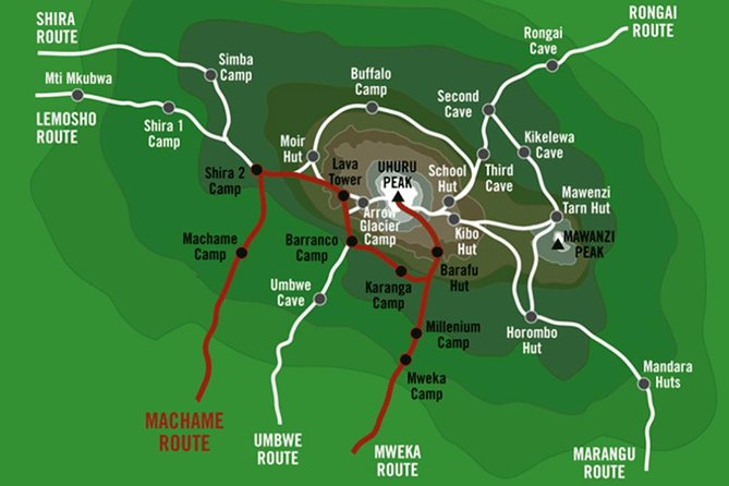 KILIMANJARO MACHAME ROUTE, (Climb 7days) "Whiskey" route - Day 4: Barranco Wall to Karanga Camp, a short day with a big payoff