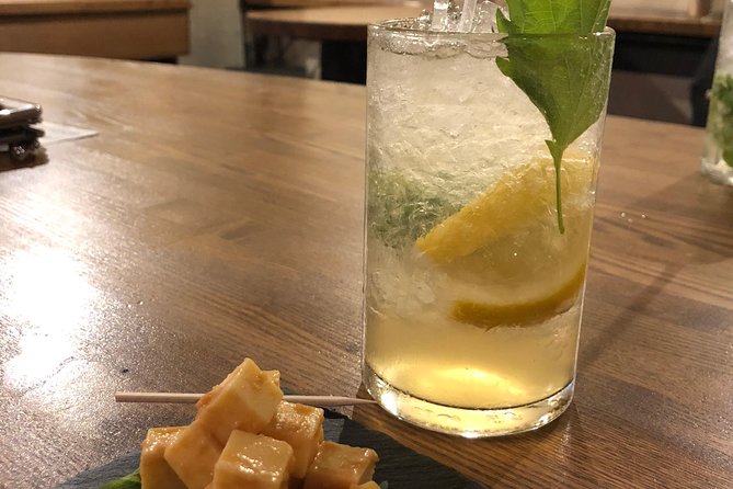 Luxury Tokyo Sake, Cocktail, Whisky and Pairing Tour - The first leg: Fuji Soba, then a quick cultural walk (Karasumori Jinja, Panasonic, Wako)