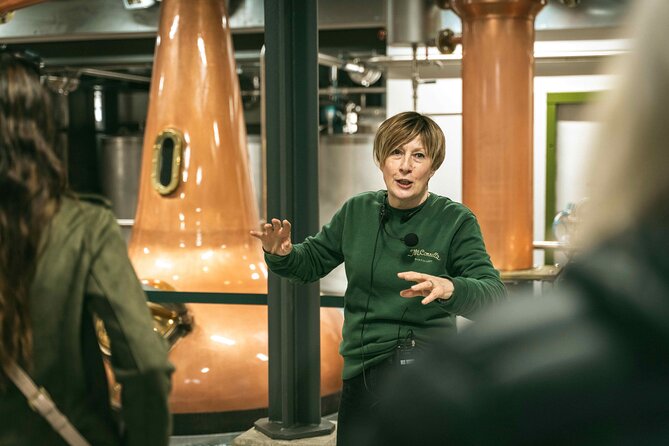 McConnell's Distillery Experience with Tasting - Behind the scenes in the transformed A-Wing