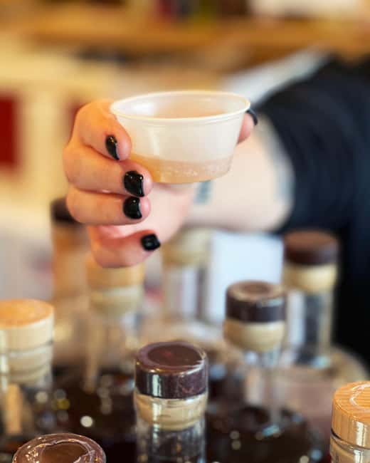 McLaughlin Distillery: Tour, Taste, and Discover Our Craft! - The tasting: up to 1.5 ounces total, and you choose what to chase