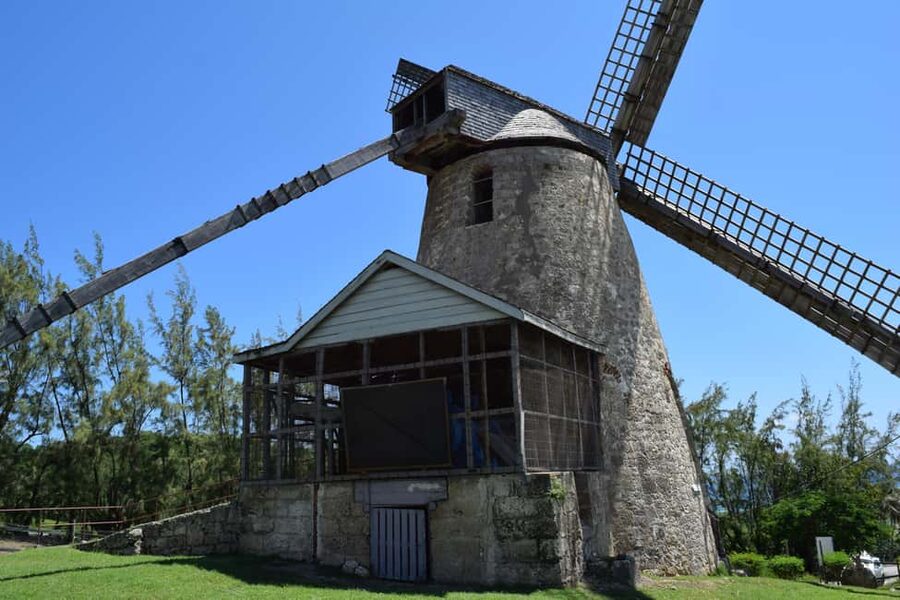 Monkey Feeding & Historic Sugar Plantation & Rum Distillery - Cherry Tree Hill by restored steam engine, then Bathsheba