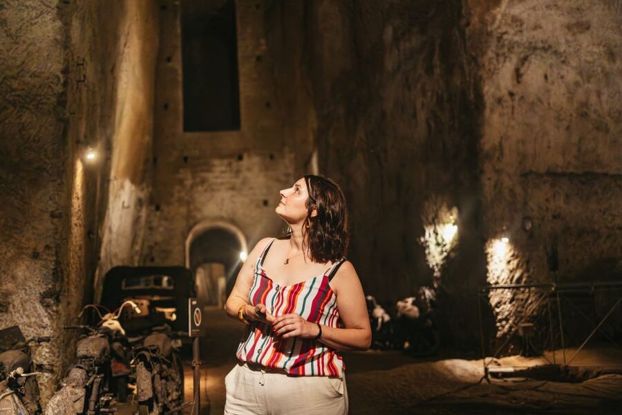 Naples: The Bourbon Tunnel Guided Tour with Entrance Ticket - Earlier layers you’ll pass through: 16th-century caves and a bomb-shelter tank