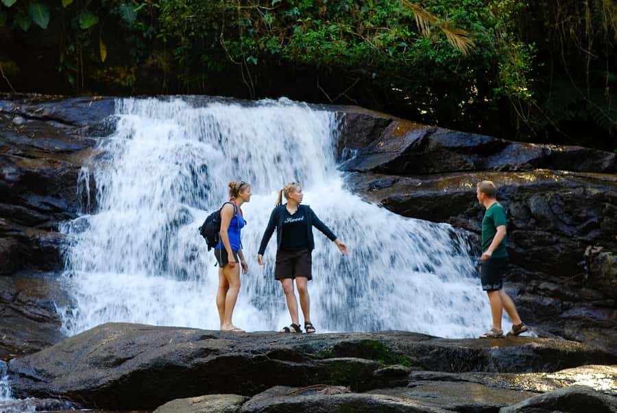 Paraty: Jungle Waterfalls and Cachaça Distillery Jeep Tour - Pedra Branca Waterfall: the best kind of quiet stop