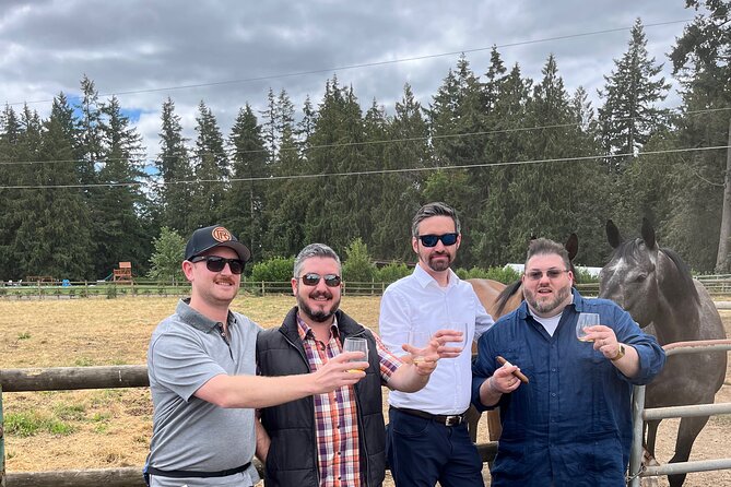 Private Back-Country Distillery, Brewery, or Pub Tour - Stop 1: Wilsonville tastings and the cigar pairing moment