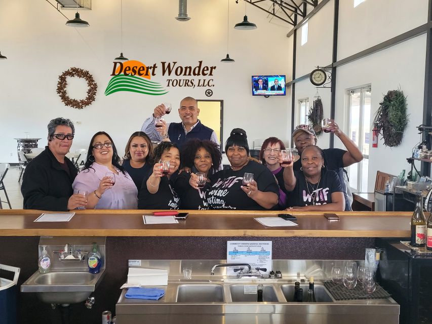Scenic Desert Wine, Distillery Tastings/Brewery/RT66 & Lunch - Las Vegas pickup, van time, and the small-group comfort factor
