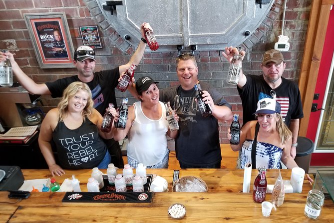 Skip the Line: Copper Barrel's Premium Distillery Tour & Tasting - Tasting Six Craft Spirits (Plus Moonshine-Infused Snacks)