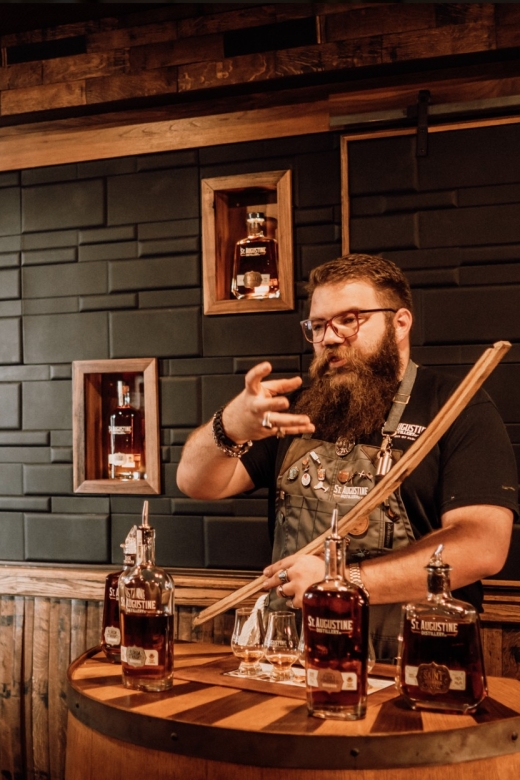 St. Augustine Distillery: A Bourbon & Chocolate Pairing - The flow of your 30-minute bourbon and chocolate experience