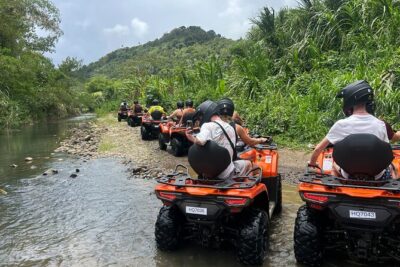 St Lucia ATV Tour : Waterfall, Plantation, Beach and Distillery - Meeting Point: Easy Start Near Marigot Bay
