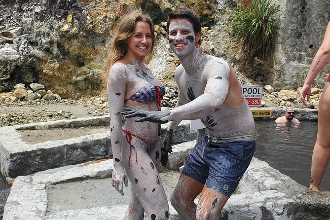 St Lucia Rum Distillery Tour & Mineral Bath Excursion - Sulphur Springs: mineral mud baths and hot black-water pools