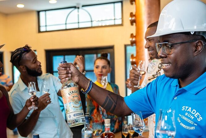 Stade's Rum Distillery Tour Experience - Brighton Beach Lookout Deck: Rum Samples with Caribbean Views