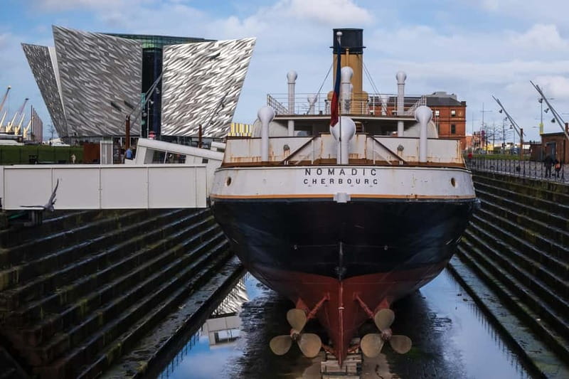 VIP Skip-the Line Titanic Museum and Whiskey Tasting Tour - Thompson Dock and the Pump House: where the story turns industrial