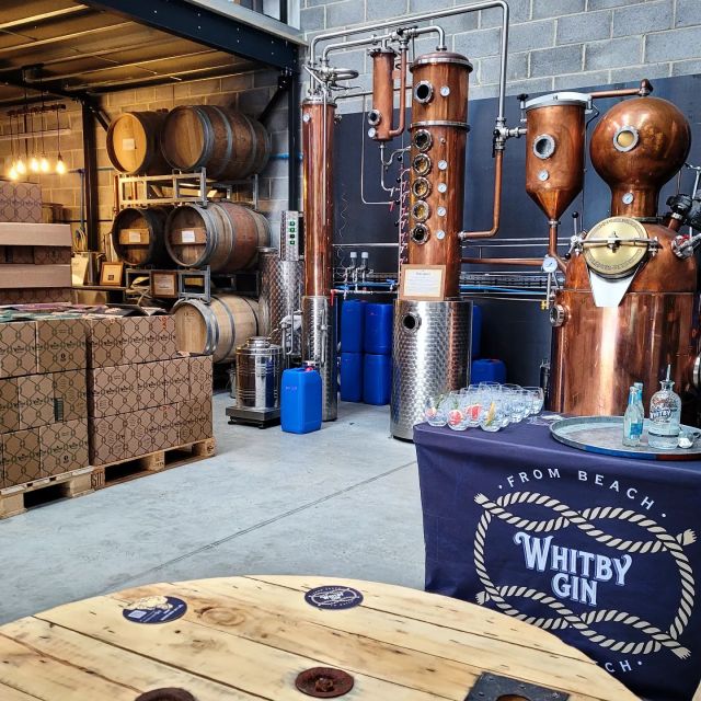 Whitby: Guided Distillery Tour with Gin Tasting - The botanical masterclass: touch and smell the gin pillars