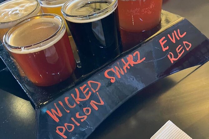 Wine & Mead Tasting, Distillery and Brewery Tour with Lunch - Cella Winery & Vineyard tastings: up to four wines from old Kingman vines