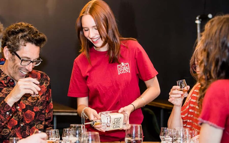 York: Gin Tasting Experience at York Distillery - Your first pour: the York G&T baseline (London Dry + Fever-Tree)